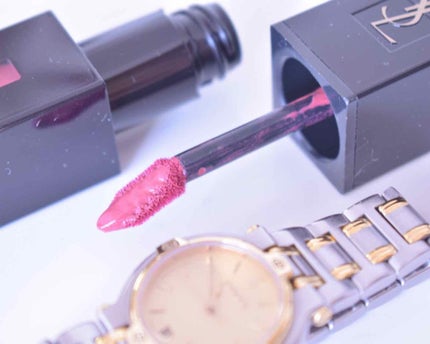 ルージュ ピュールクチュール ヴェルニ/YVES SAINT LAURENT BEAUTE/口紅を使ったクチコミ(1枚目)