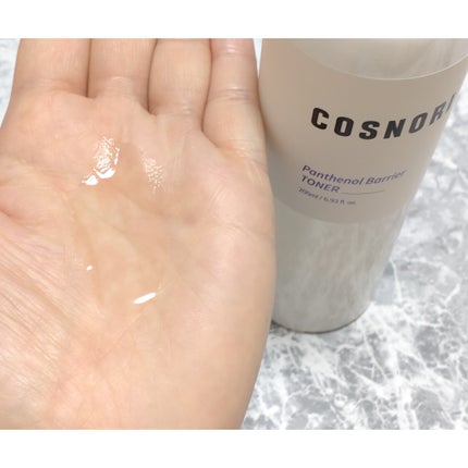 パンテノールバリアトナー/COSNORI/化粧水を使ったクチコミ(3枚目)