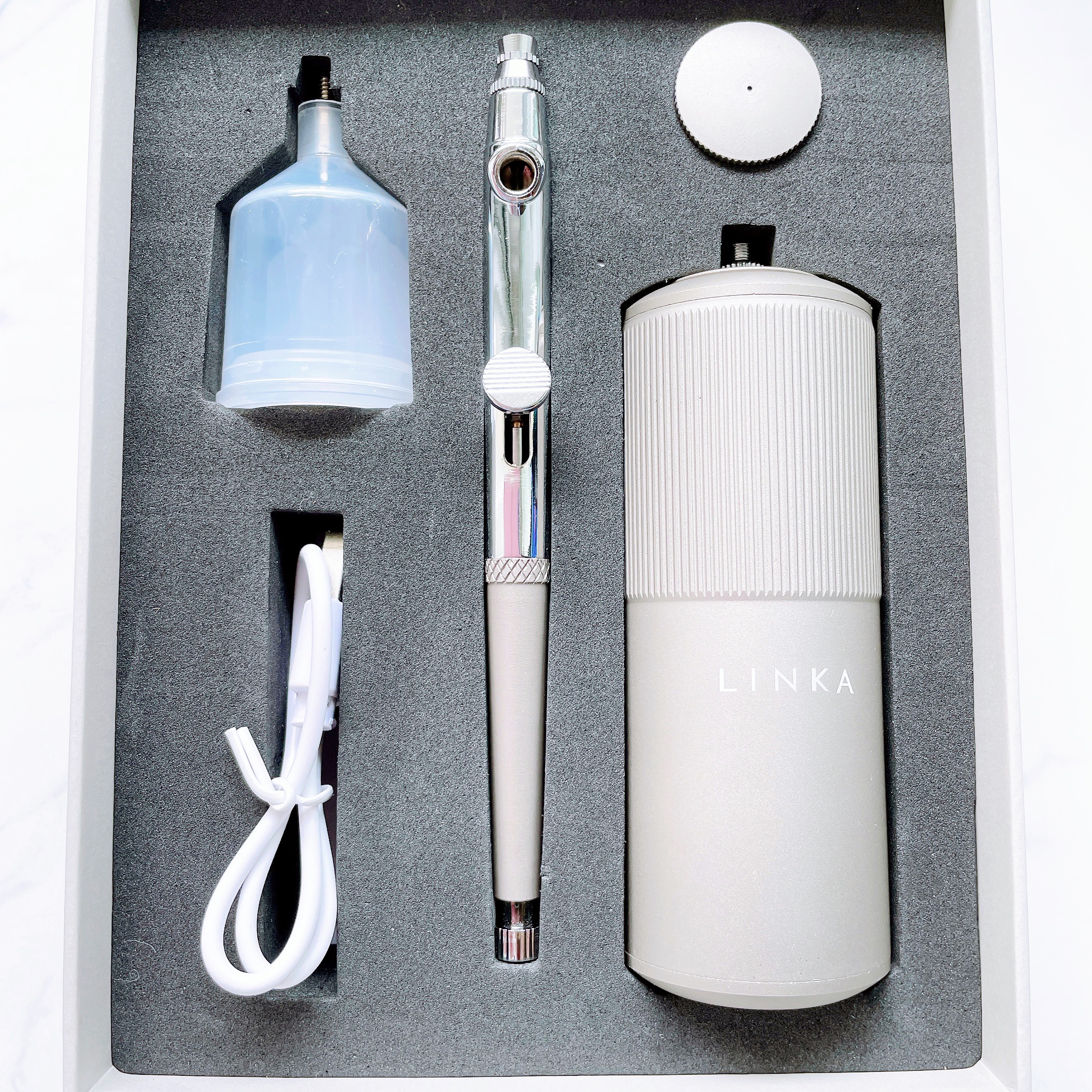 LINKA クリスタルミスト エアスプレー/LINKA/美顔器・マッサージを使ったクチコミ（2枚目）