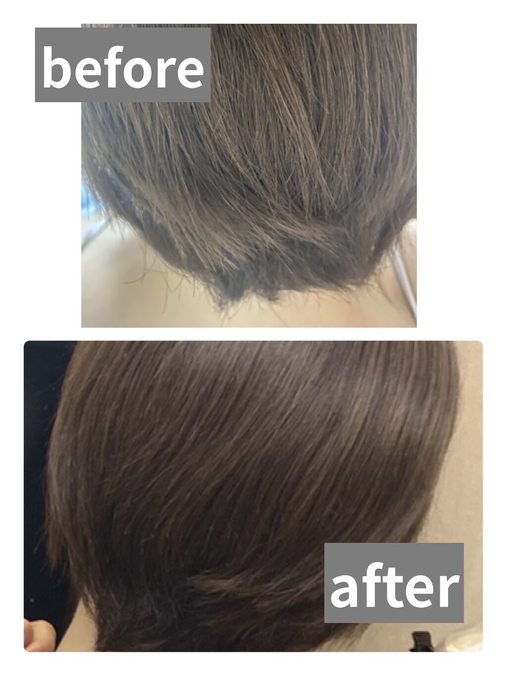 ストレートヒートブラシ スリム  グレー(WEB限定)/SALONIA/ヒートブラシを使ったクチコミ（2枚目）