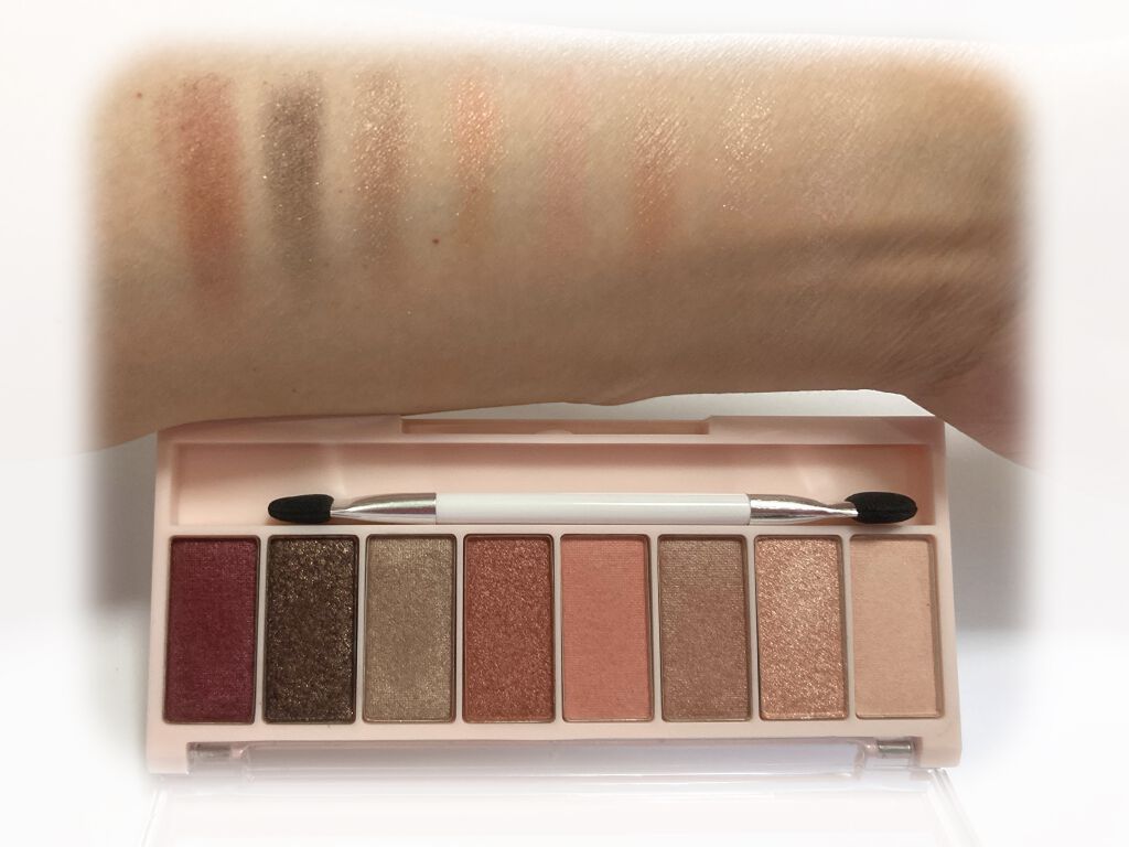 8色アイパレット/KIREI FACTORY/アイシャドウパレットを使ったクチコミ(3枚目)