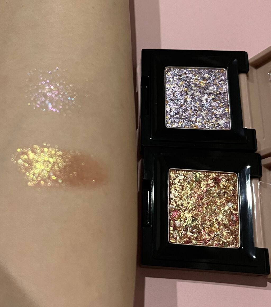 リシェ オーロラグリッター アイズ/Visée/ジェル・クリームアイシャドウを使ったクチコミ(3枚目)