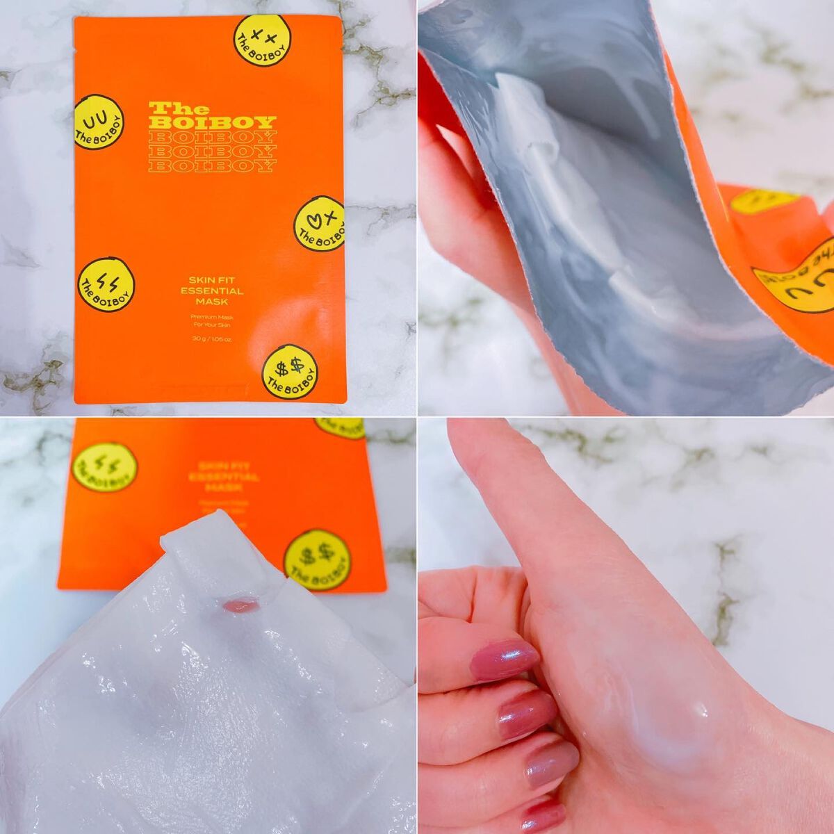 スキンフィット エッセンシャルマスク/TheBOIBOY/シートマスク・パックを使ったクチコミ(4枚目)