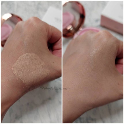 ピンクティーツリーカバークッション/APLIN/クッションファンデーションを使ったクチコミ(4枚目)