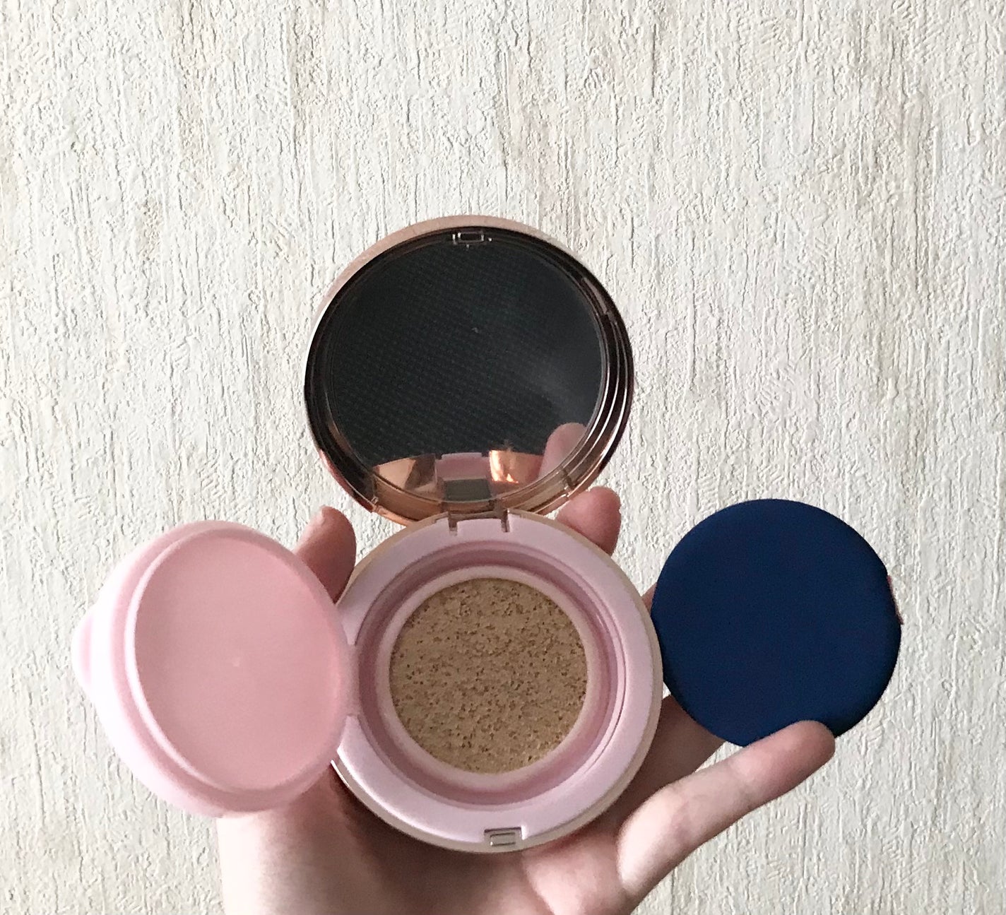 ピンクティーツリーカバーアップグロウクッション/APLIN/クッションファンデーションを使ったクチコミ(2枚目)