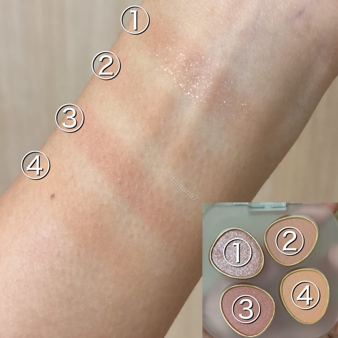 トーン ホリデー スイーツ ボックス Midnight Sweets & Twinkle Caramel/to/one/メイクアップキットを使ったクチコミ(3枚目)