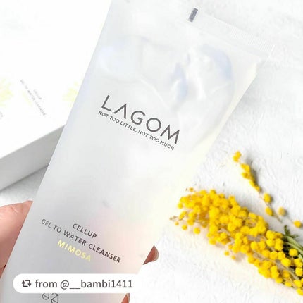 ジェルトゥウォーター クレンザー (MI)/LAGOM /その他洗顔料を使ったクチコミ(2枚目)