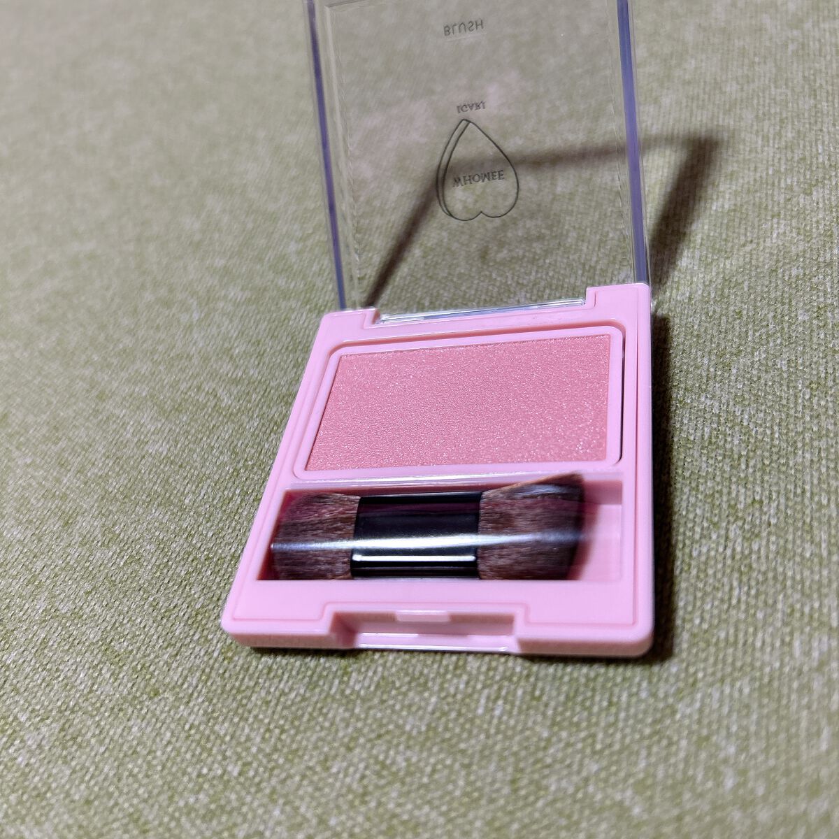 フーミー シングルブラッシュ/WHOMEE/パウダーチークを使ったクチコミ(2枚目)