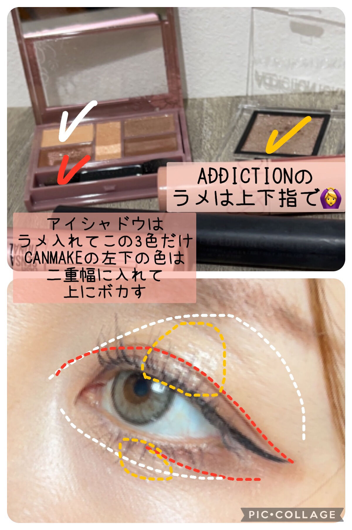 ノーズ＆アイブロウパウダー/CEZANNE/パウダーアイブロウを使ったクチコミ（3枚目）