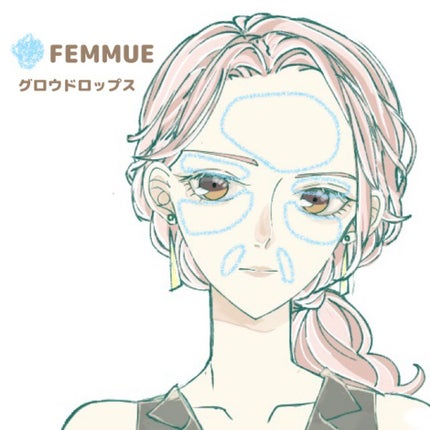 グロウドロップス/FEMMUE/美容液を使ったクチコミ(2枚目)