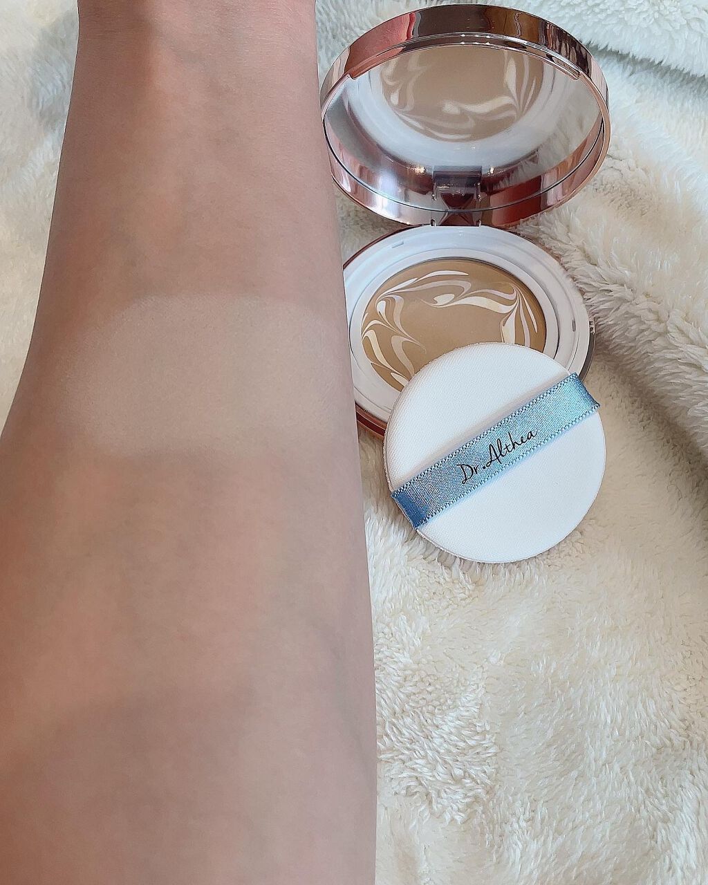 ダブル セラム バーム ファンデーション/Dr.Althea/クリーム・エマルジョンファンデーションを使ったクチコミ(3枚目)