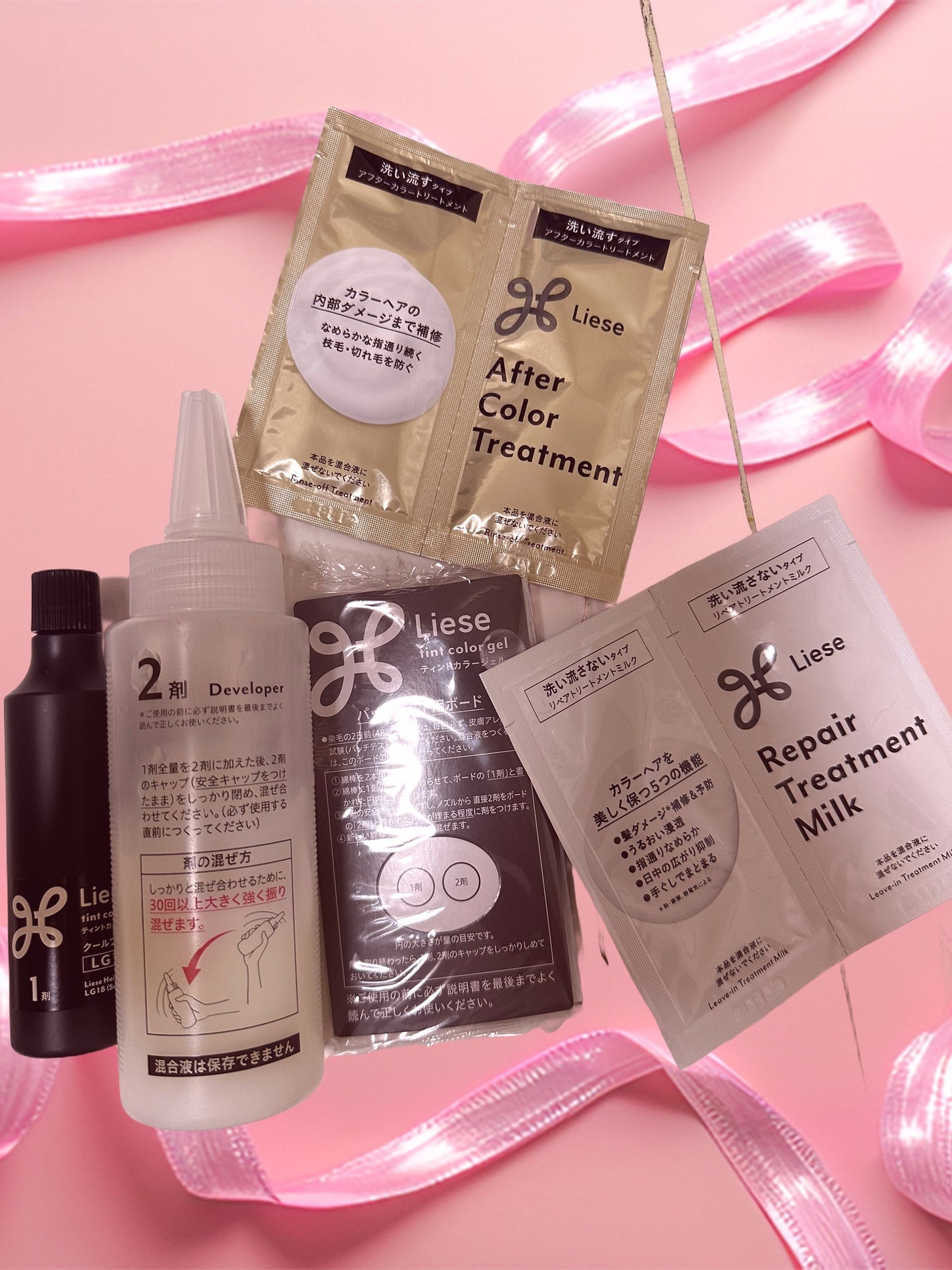 リーゼ ティントカラージェル/リーゼ/ヘアカラーを使ったクチコミ(2枚目)