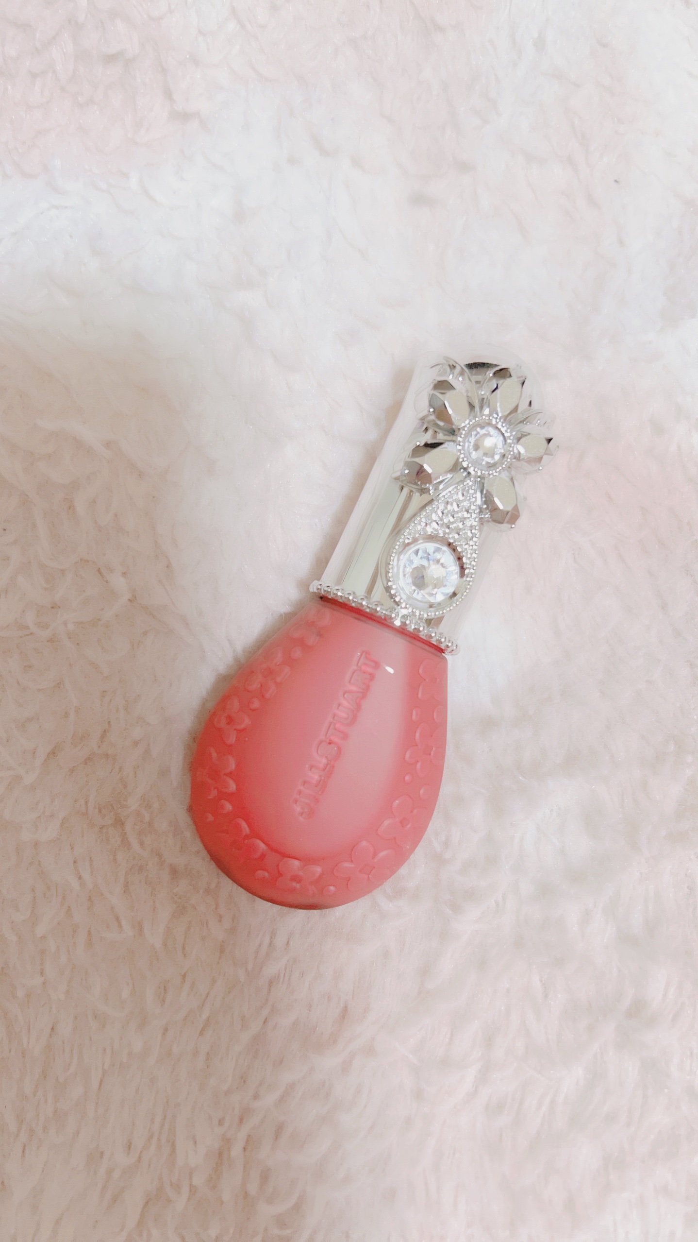 ジルスチュアート ブルームドロップ リップ＆チーク シフォン 01 kiss bloom/JILL STUART/リキッドチークを使ったクチコミ（1枚目）