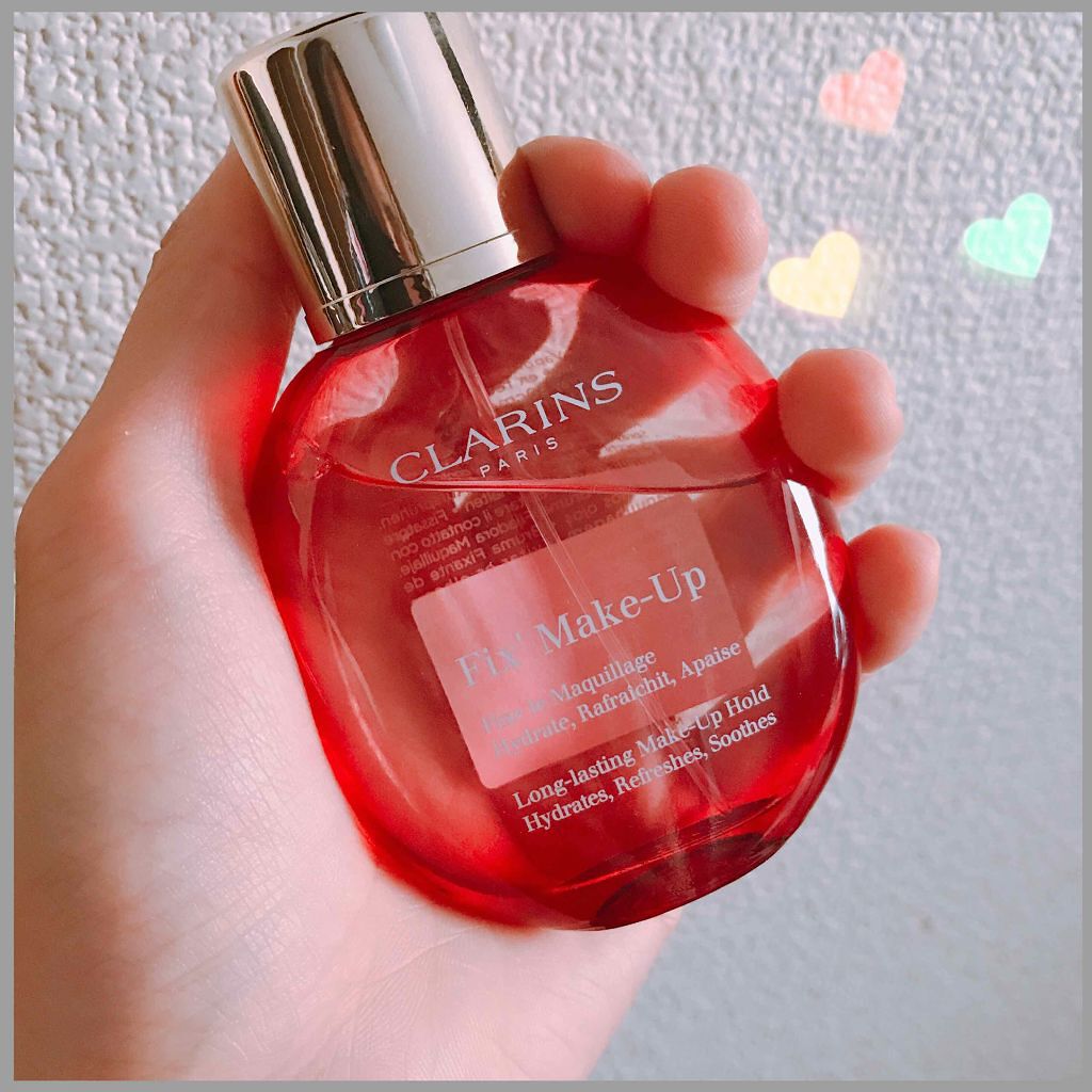 フィックス メイクアップ/CLARINS/ミスト状化粧水を使ったクチコミ(1枚目)