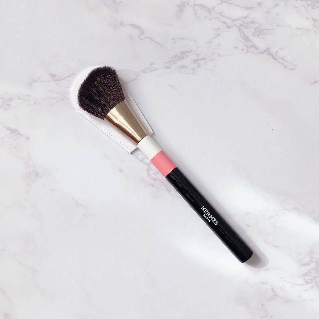 ローズ・エルメス パンソー ファー ア ジュ/エルメス/メイクブラシを使ったクチコミ(1枚目)