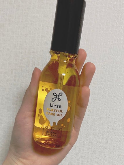 プレイフルケアオイル/リーゼ/ヘアオイルを使ったクチコミ(1枚目)