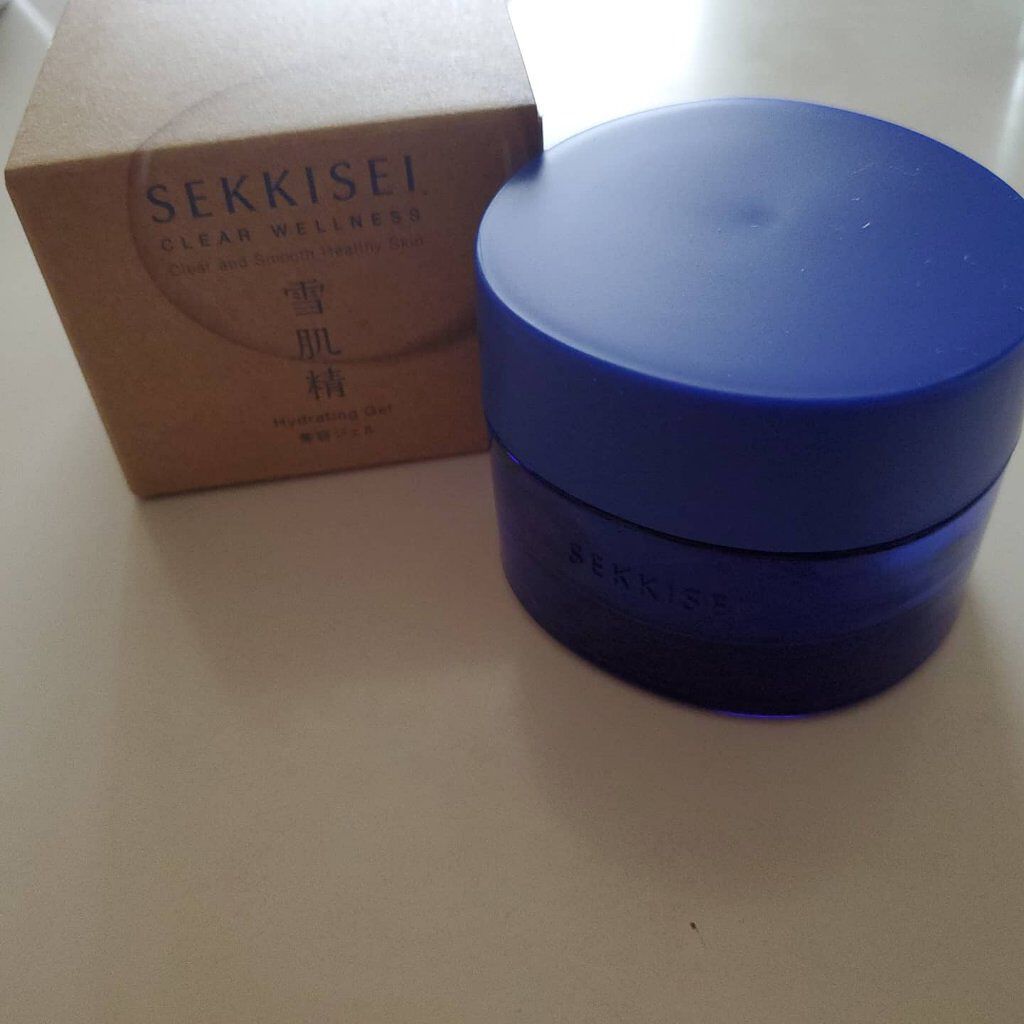 クリアウェルネス ハイドレイティング ジェル/雪肌精/フェイスクリームを使ったクチコミ（1枚目）