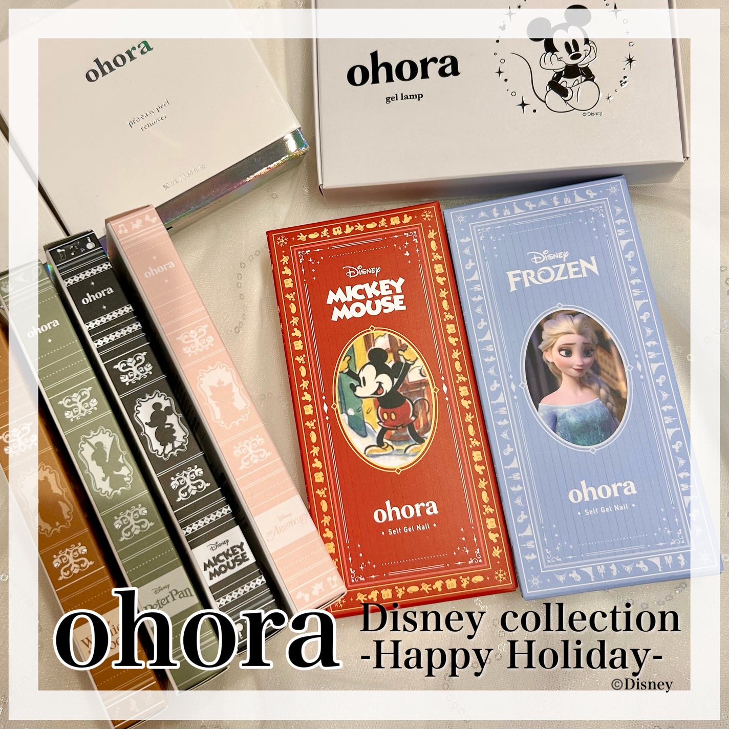 セミキュアジェルネイル(ハンド)/ohora/ネイルシールを使ったクチコミ(1枚目)