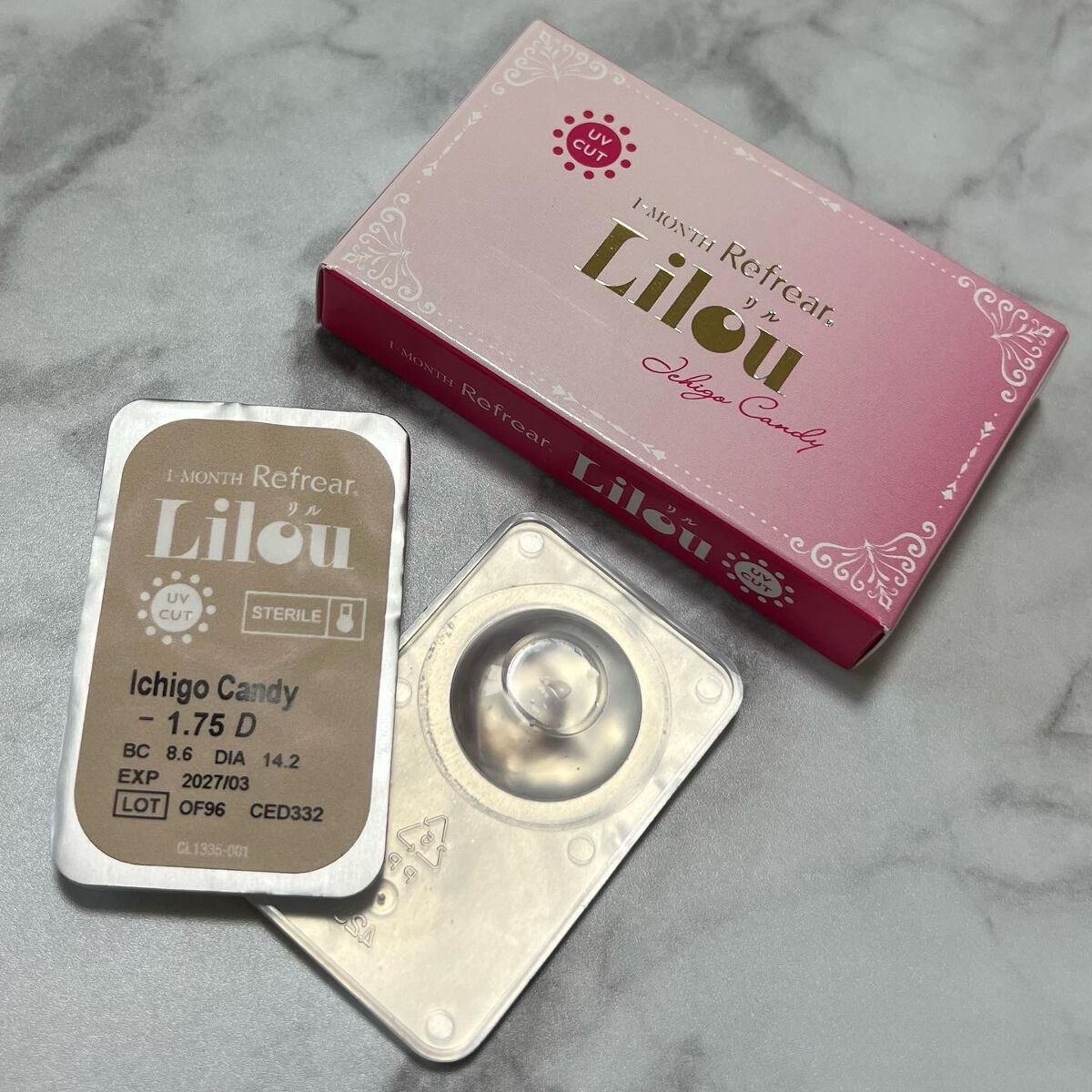 ワンマンス リフレア リル/Refrear/カラーコンタクトレンズを使ったクチコミ（2枚目）