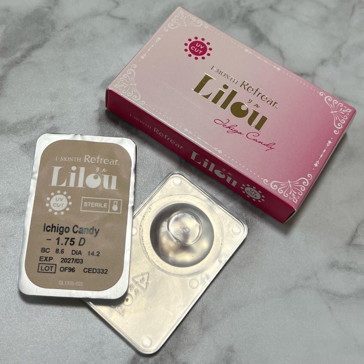 ワンマンス リフレア リル/Refrear/カラーコンタクトレンズを使ったクチコミ(2枚目)