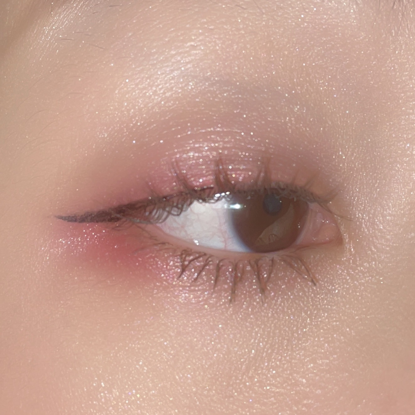 ラズル アイカラー 58 Clown nose/エレガンス ラズル /単色アイシャドウを使ったクチコミ（3枚目）