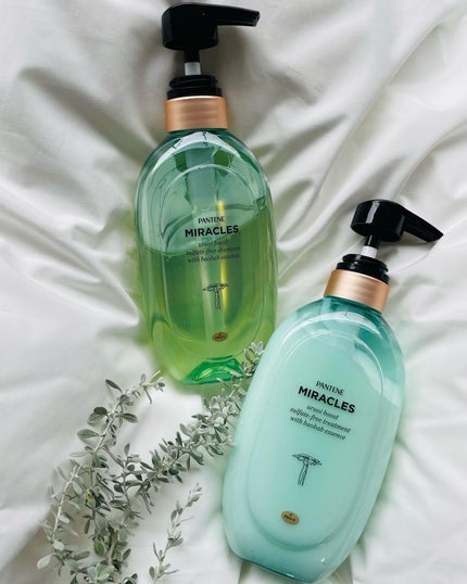 ミラクルズ うるおいブースト シャンプー/トリートメント/パンテーン/市販シャンプーを使ったクチコミ(1枚目)