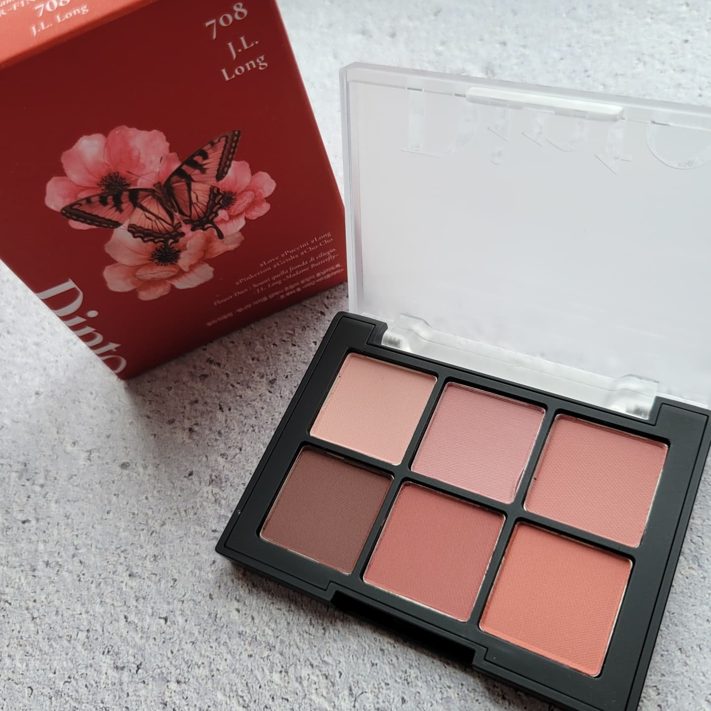 ブラーフィニシュシャドウパレット/Dinto/アイシャドウパレットを使ったクチコミ（1枚目）