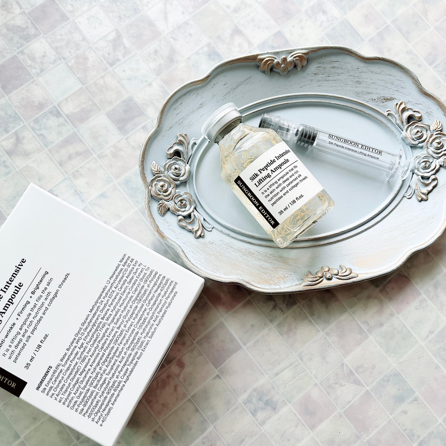 シルクペプチドインテンシブリフティングアンプル/SUNGBOON EDITOR(成分エディター)/美容液を使ったクチコミ(7枚目)