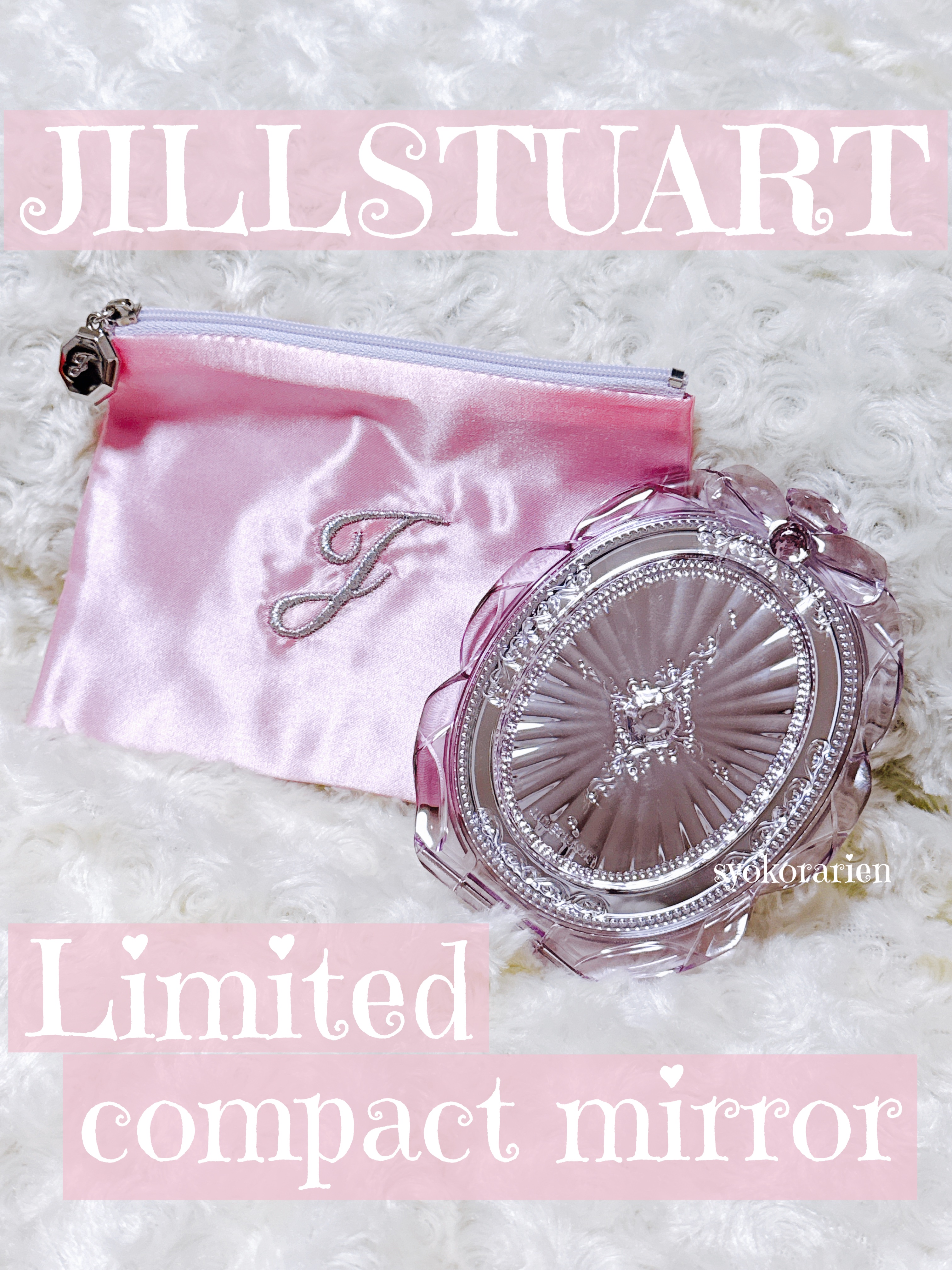ジルスチュアート コンパクトミラー 2 クリスタルピンク / JILL