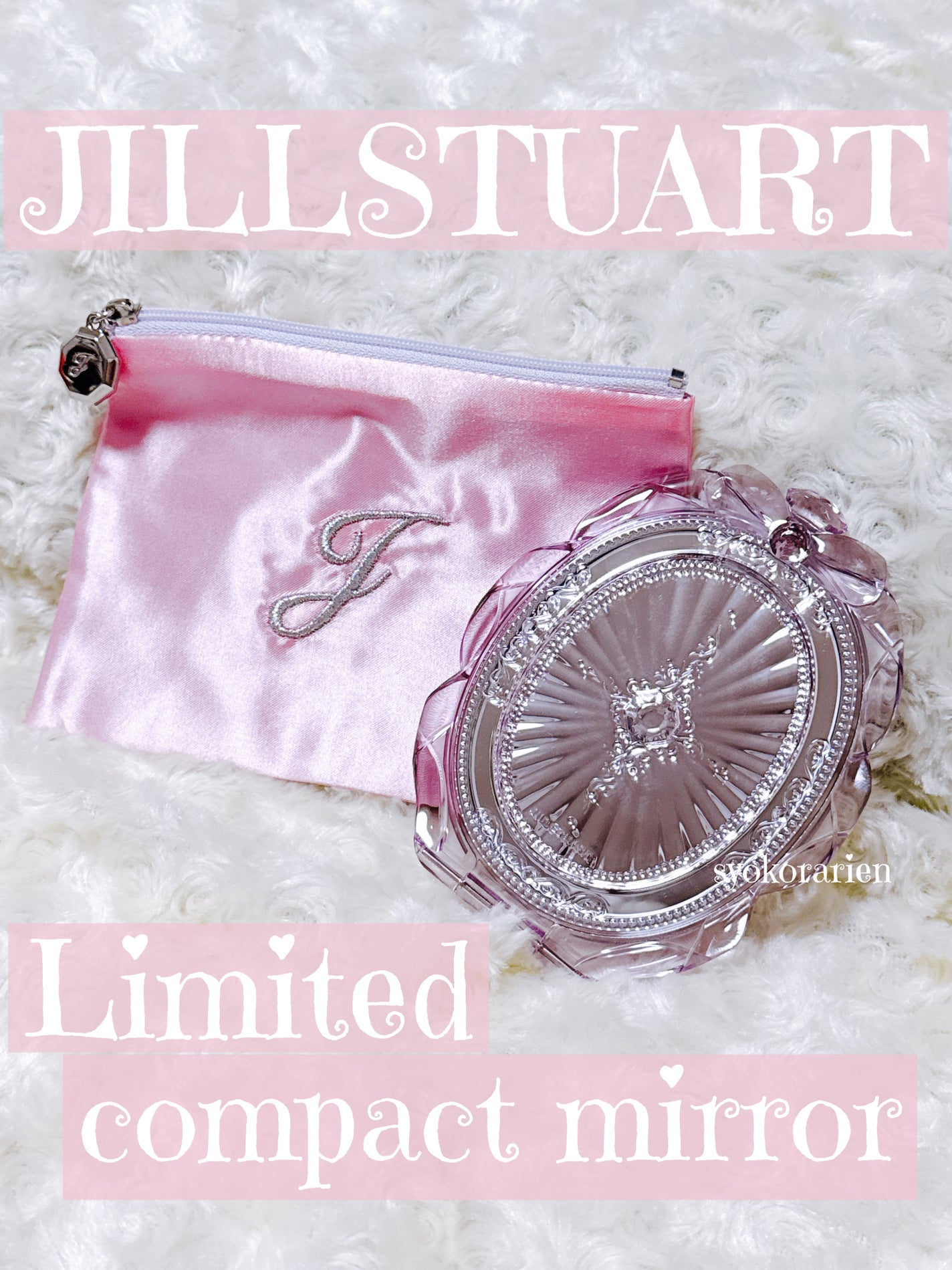 JILLSTUART ジルスチュアート コンパクトミラーII クリスタルピンク ジルスチュアート コンパクトミラー 2 クリスタルピンク / JILL