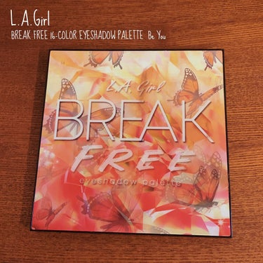  BREAK FREE 16-COLOR EYESHADOW PALETTE/L.A.Girl/アイシャドウパレットを使ったクチコミ（1枚目）