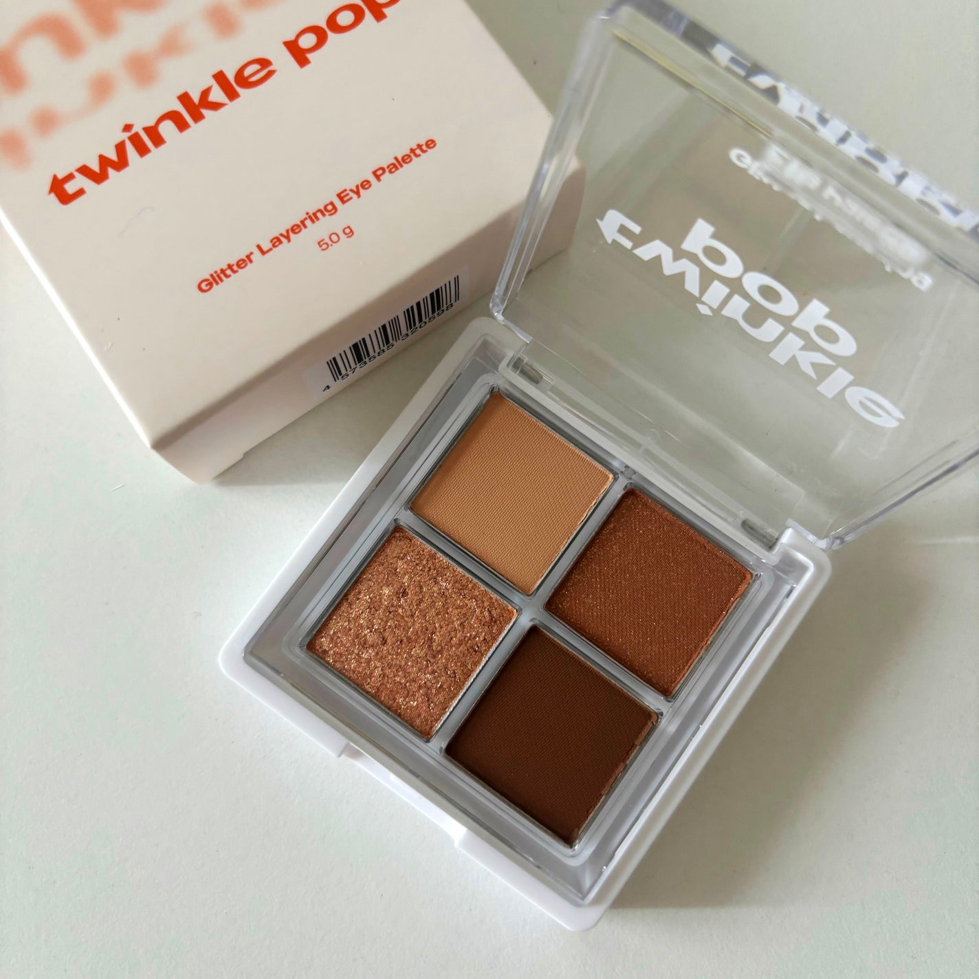 グリッターレイヤリングアイシャドウパレット/TWINKLE POP/アイシャドウパレットを使ったクチコミ(2枚目)