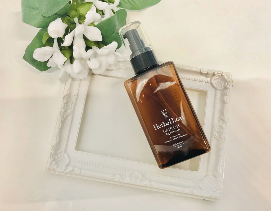 オーガニックヘアオイル フレッシュティーの香り/ハーバルリーフ/ヘアオイルを使ったクチコミ（1枚目）