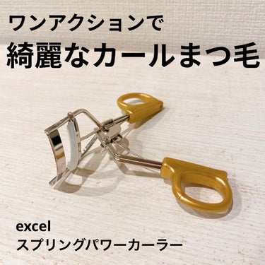 スプリングパワーカーラー/excel/ビューラーを使ったクチコミ（1枚目）