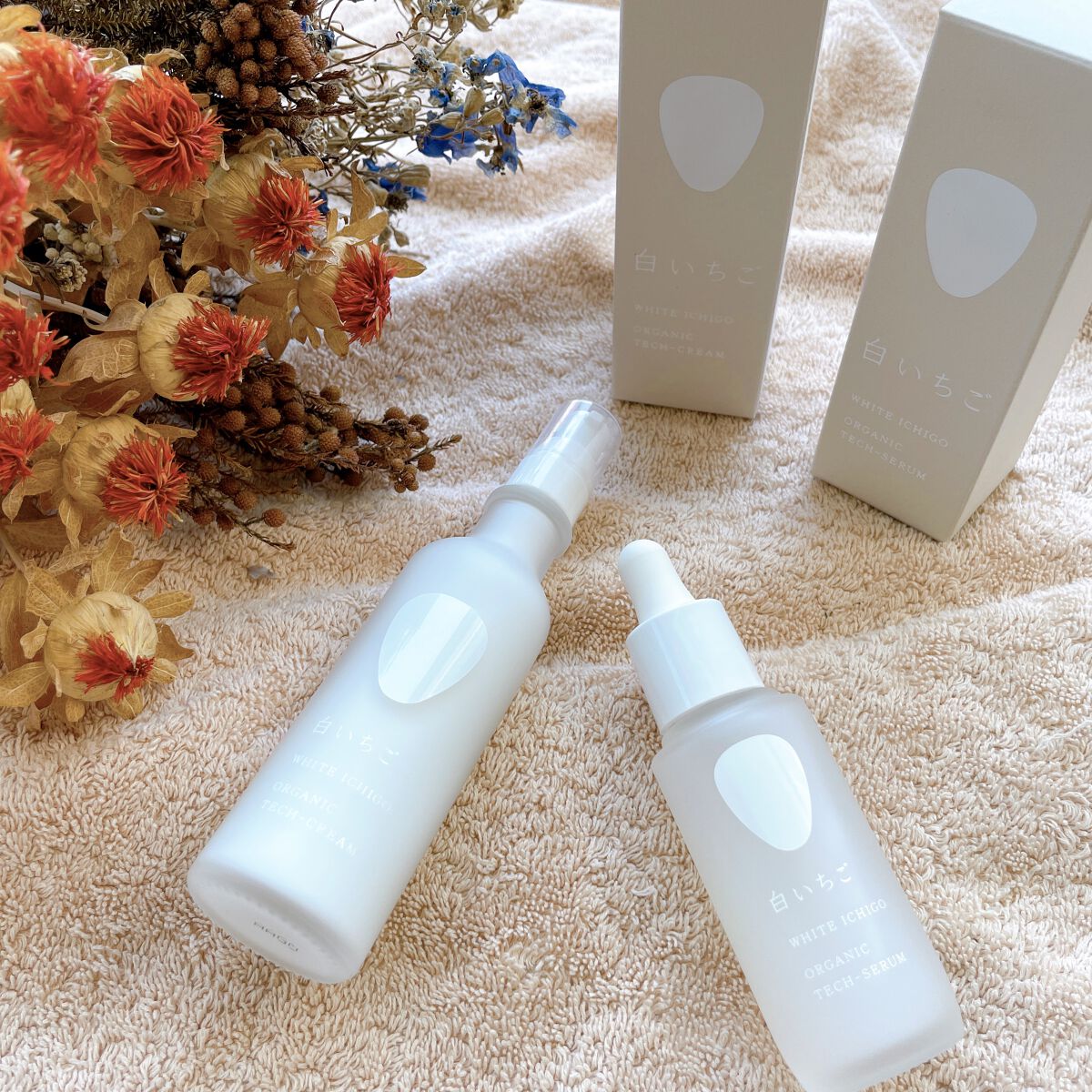 オーガニック テック-セラム/WHITE ICHIGO/美容液を使ったクチコミ（2枚目）