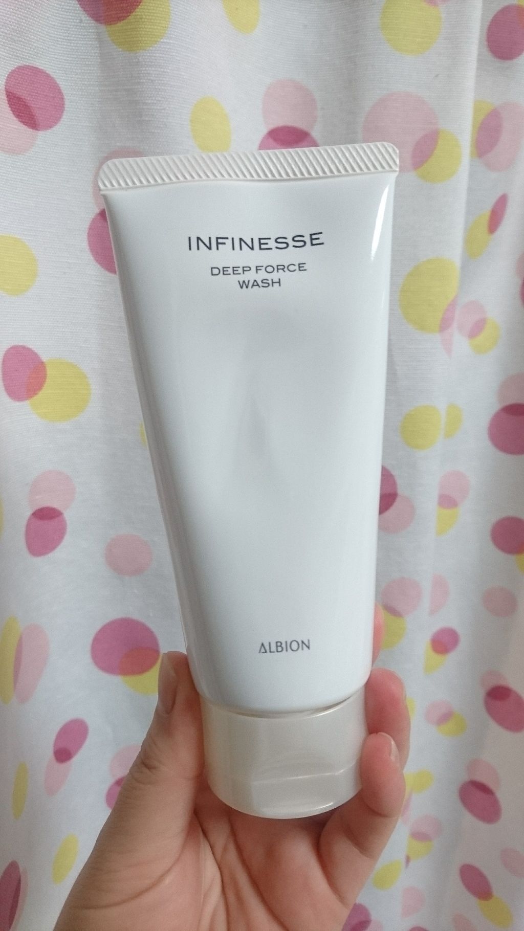アンフィネス ディープフォース ウォッシュ/ALBION/洗顔フォームを使ったクチコミ（1枚目）