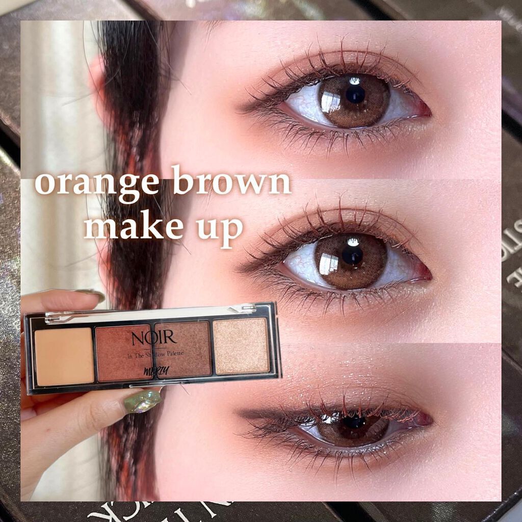 ノワール イン ザ シャドウパレット/MERZY/アイシャドウパレットを使ったクチコミ(1枚目)