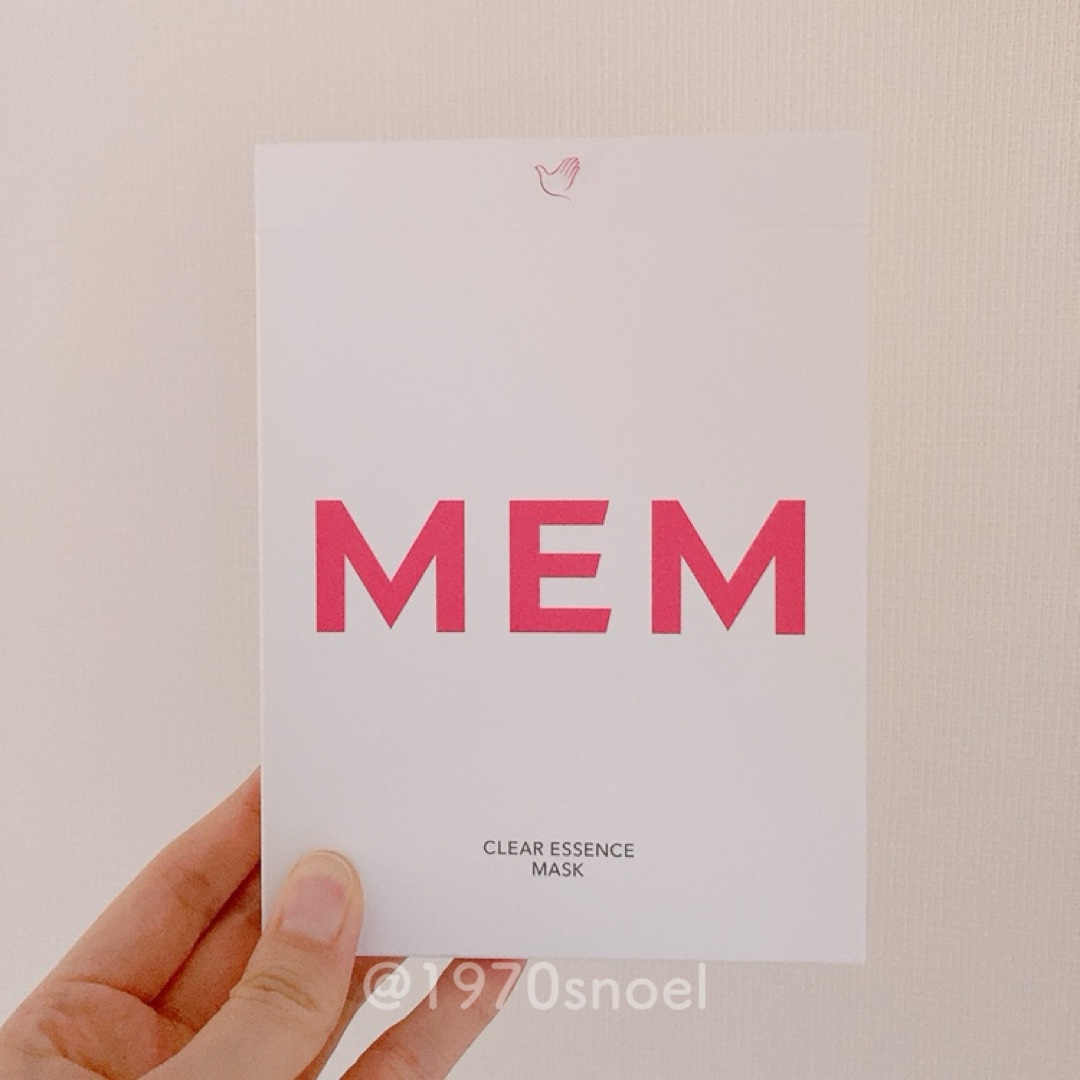MEM クリア エッセンス マスク/MEM/シートマスク・パックを使ったクチコミ（2枚目）