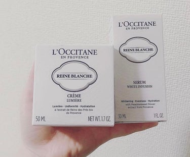 レーヌブランシュ ホワイトインフュージョンセラム/L'OCCITANE/美容液を使ったクチコミ（2枚目）