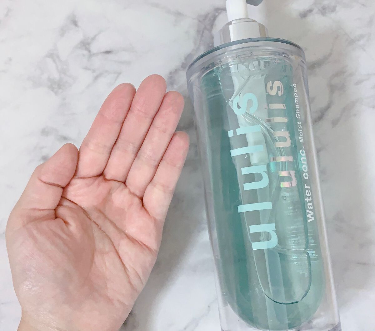 ウォーターコンク モイストシャンプー/ヘアトリートメント/ululis/市販シャンプーを使ったクチコミ(4枚目)