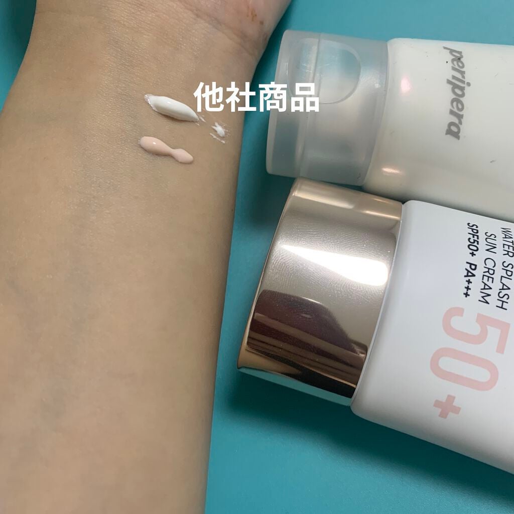 ウォータースプラッシュサンクリーム/espoir/日焼け止め・UVケアを使ったクチコミ(4枚目)