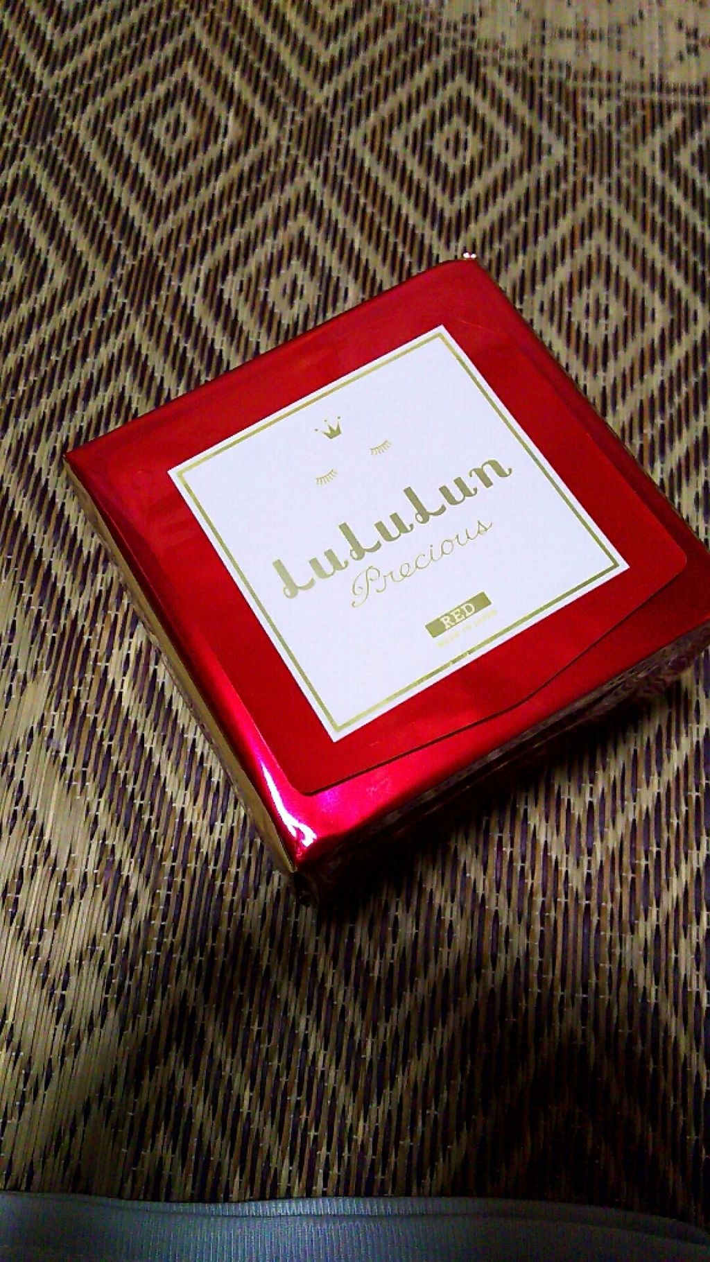 ルルルンプレシャス RED(三層保湿)/ルルルン/シートマスク・パックを使ったクチコミ(1枚目)