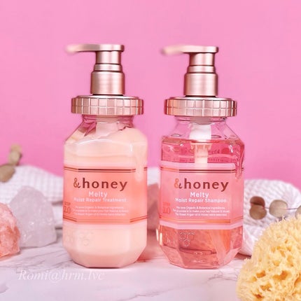 &honey Melty モイストリペア シャンプー1.0/モイストリペア ヘアトリートメント2.0/&honey/市販シャンプーを使ったクチコミ(1枚目)