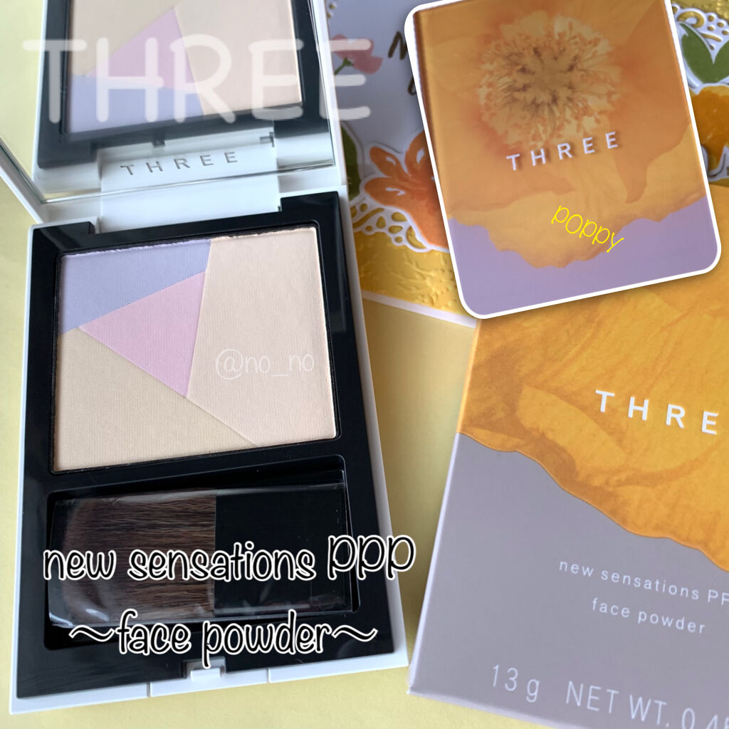 ニューセンセーションズ PPP/THREE/プレストパウダーを使ったクチコミ（1枚目）