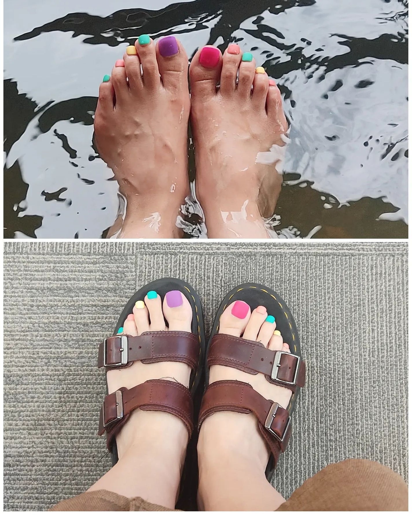 ダッシングディバグロスジェルネイルストリップ/DASHINGDIVA MAGICPRESS/ネイルシールを使ったクチコミ(2枚目)