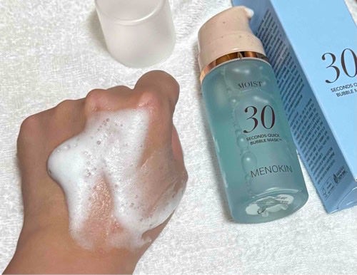30秒クイックバブルマスク95ml リフト/MENOKIN/シートマスク・パックを使ったクチコミ(5枚目)