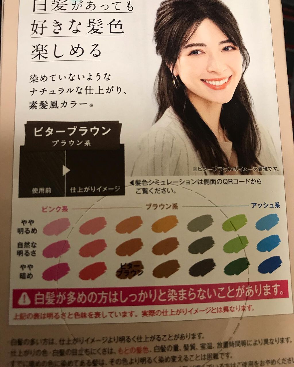 クリアリーカラー (白髪用) /クレオディーテ/ヘアカラーを使ったクチコミ（3枚目）