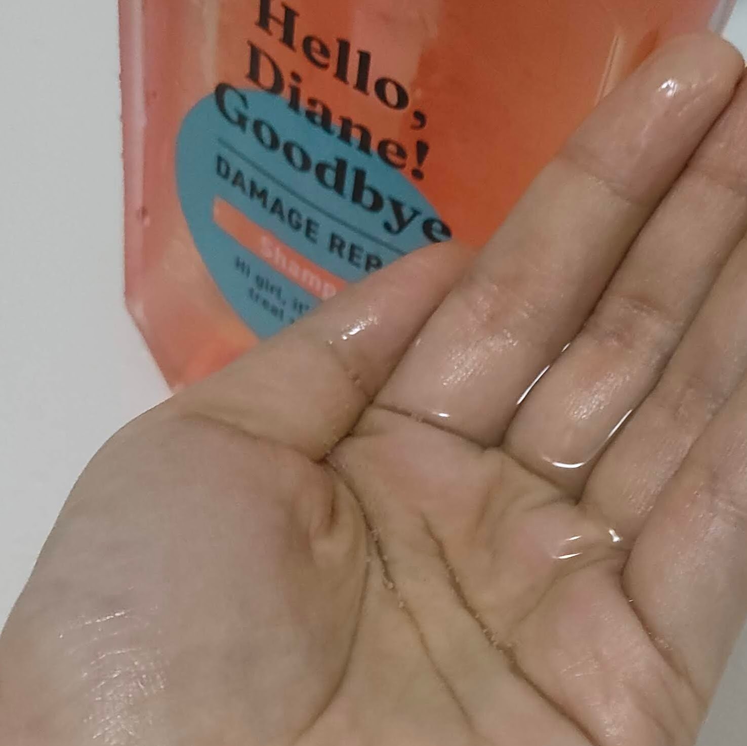 ハローダイアン グッバイ ダメージ補修ヘアミルク/ダイアン/ヘアミルクを使ったクチコミ（3枚目）