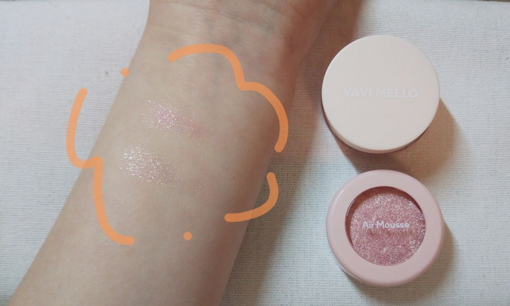 ブリンブリン アイジャム/VAVI MELLO/ジェル・クリームアイシャドウを使ったクチコミ(3枚目)