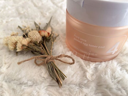 4番 毛穴ゼロたまご肌トナーパッド/numbuzin/トナーパッドを使ったクチコミ(2枚目)